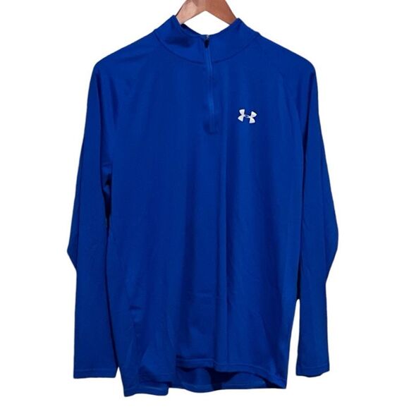 Men’s Under Armour Heat Gear Loose Fit 1/4 Zip size L - Picture 1 of 5